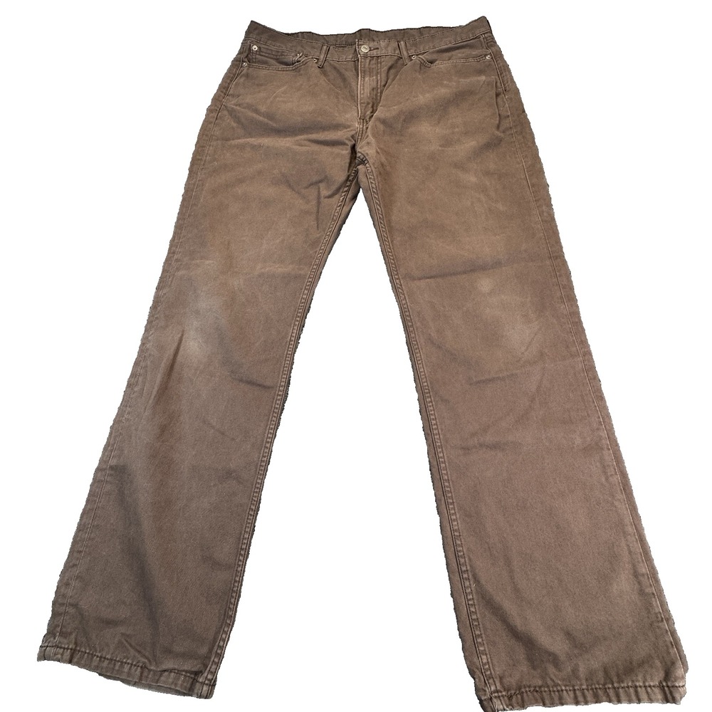 Levi's Men's 514 Jeans Size 38x32 Brown* Black Patch *White Tab!!!!